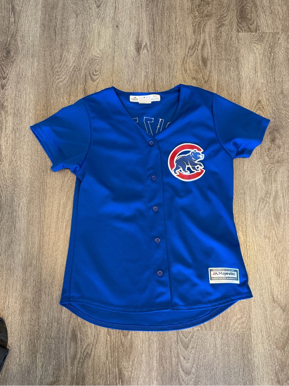 Chicago Cubs - Anthony Rizzo #44 Blue Cool Base Stitched Youth Medium